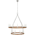 Darlana Wrapped Outdoor (Damp) Chandelier by Visual Comfort Signature