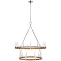 Darlana Wrapped Outdoor (Damp) Chandelier by Visual Comfort Signature