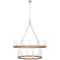 Darlana Wrapped Outdoor (Damp) Chandelier by Visual Comfort Signature