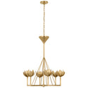 Alberto Outdoor (Damp) Chandelier by Visual Comfort Signature