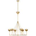 Alberto Outdoor (Damp) Chandelier by Visual Comfort Signature