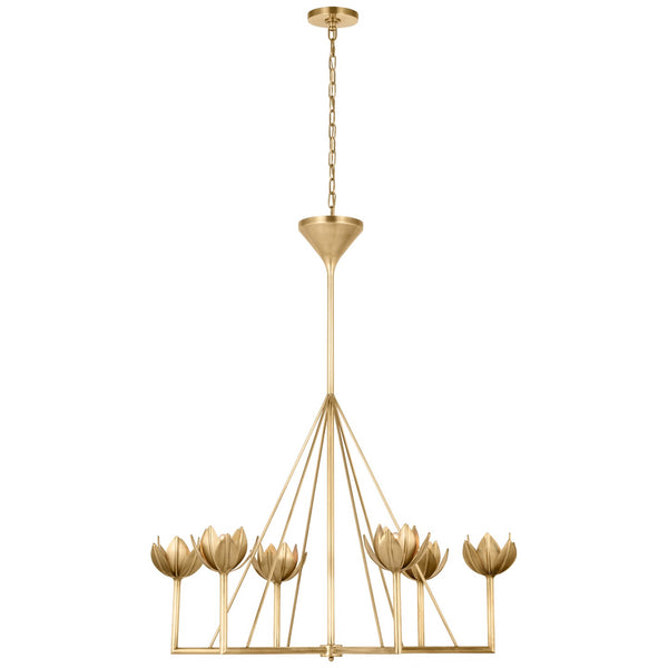 Alberto Outdoor (Damp) Chandelier by Visual Comfort Signature