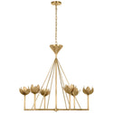 Alberto Outdoor (Damp) Chandelier by Visual Comfort Signature
