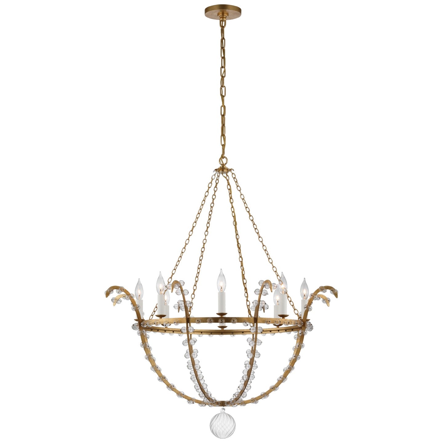 Alonzo Outdoor (Damp) Chandelier by Visual Comfort Signature