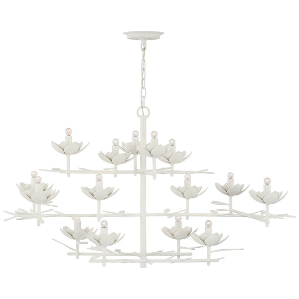 Clementine Outdoor (Damp) Chandelier by Visual Comfort Signature