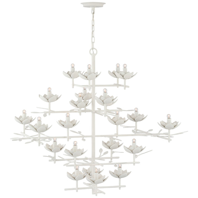Clementine Outdoor (Damp) Chandelier by Visual Comfort Signature