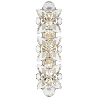 Buy polished-nickel-with-crystal-glass-and-clear-shade Lloyd Outdoor (Damp) Sconce by Visual Comfort Signature