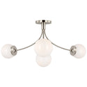 Prescott Outdoor (Damp) Semi Flush Mount Light by Visual Comfort Signature