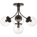 Prescott Outdoor (Damp) Semi-Flush Mount Ceiling Light by Visual Comfort Signature