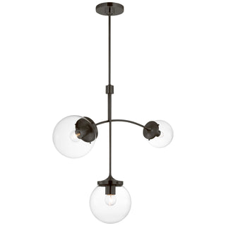 Prescott Outdoor (Damp) Chandelier by Visual Comfort Signature
