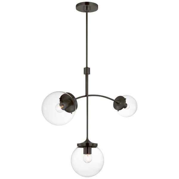 Prescott Outdoor (Damp) Chandelier by Visual Comfort Signature
