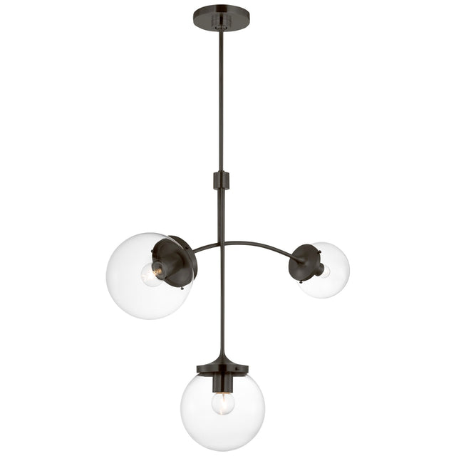 Prescott Outdoor (Damp) Chandelier by Visual Comfort Signature