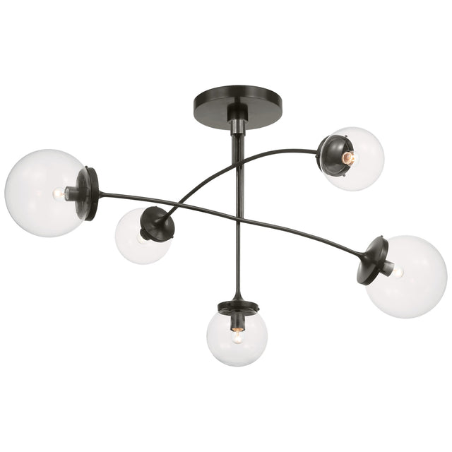 Prescott Outdoor (Damp) Chandelier by Visual Comfort Signature