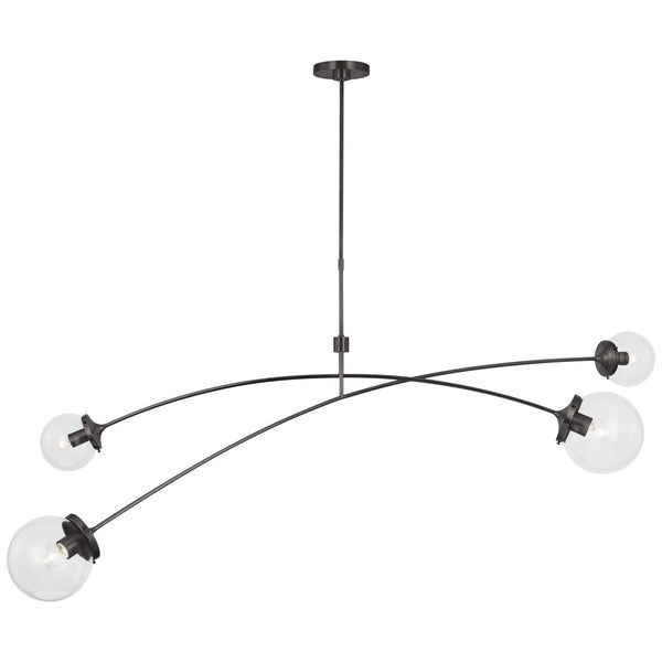Prescott Outdoor (Damp) Chandelier by Visual Comfort Signature
