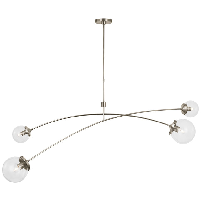 Prescott Outdoor (Damp) Chandelier by Visual Comfort Signature