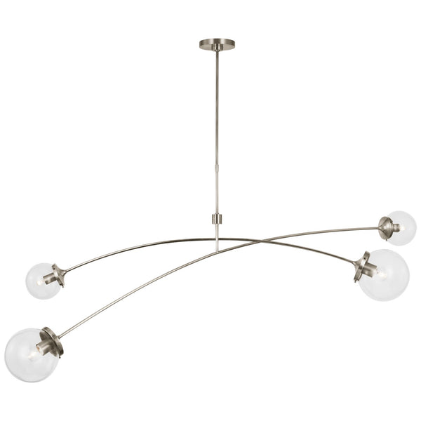 Prescott Outdoor (Damp) Chandelier by Visual Comfort Signature