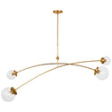 Prescott Outdoor (Damp) Chandelier by Visual Comfort Signature