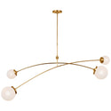 Prescott Outdoor (Damp) Chandelier by Visual Comfort Signature