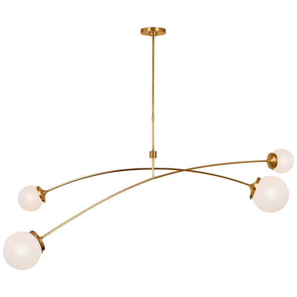 Prescott Outdoor (Damp) Chandelier by Visual Comfort Signature