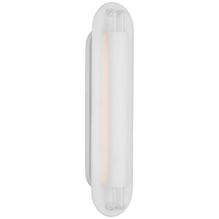 Buy matte-white Teline Outdoor (Damp) Sconce by Visual Comfort Signature