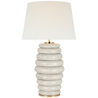 Buy antiqued-white Phoebe Table Lamp by Visual Comfort Signature