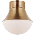 Precision Outdoor (Damp) Flush Mount Ceiling Light by Visual Comfort Signature