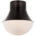 Precision Outdoor (Damp) Flush Mount Ceiling Light by Visual Comfort Signature