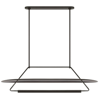 Buy matte-black-and-black-shade Teline Outdoor (Damp) Pendant by Visual Comfort Signature