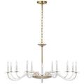 Brigitte Outdoor (Damp) Chandelier by Visual Comfort Signature