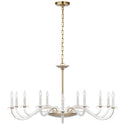 Brigitte Outdoor (Damp) Chandelier by Visual Comfort Signature