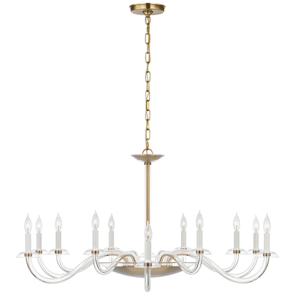 Brigitte Outdoor (Damp) Chandelier by Visual Comfort Signature