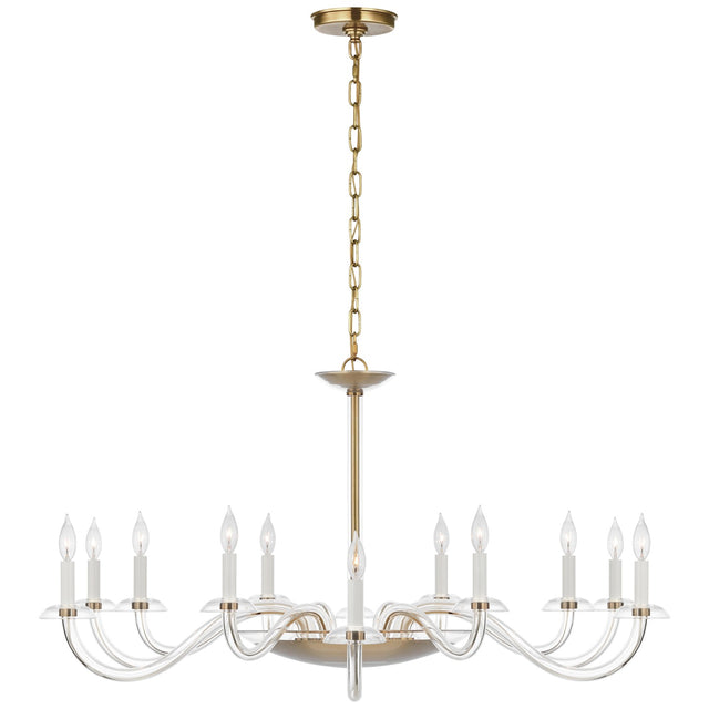 Brigitte Outdoor (Damp) Chandelier by Visual Comfort Signature