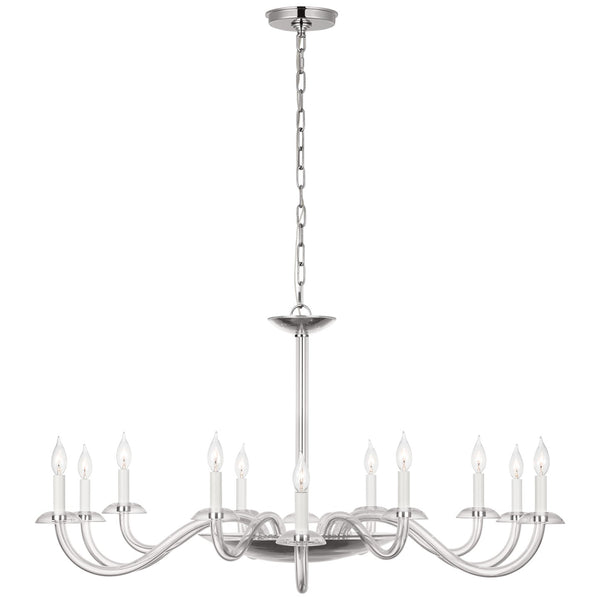Brigitte Outdoor (Damp) Chandelier by Visual Comfort Signature