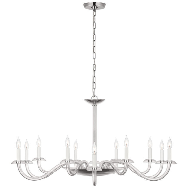 Brigitte Outdoor (Damp) Chandelier by Visual Comfort Signature