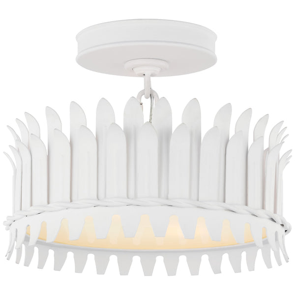 Leslie Outdoor (Damp) Semi-Flush Mount Ceiling Light by Visual Comfort Signature
