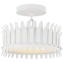 Leslie Outdoor (Damp) Flush Mount Ceiling Light by Visual Comfort Signature