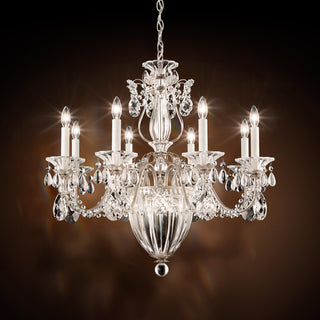 Buy heirloom-gold-with-clear-crystals-from-swarovski-glass-and-clear-shade Bagatelle Chandelier by Schonbek
