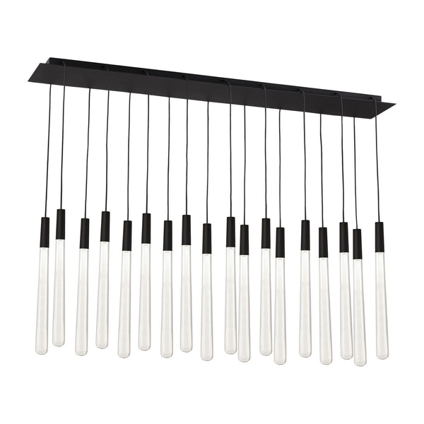Pylon Outdoor (Damp) Chandelier by Visual Comfort Modern