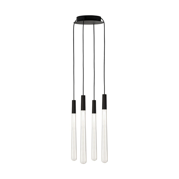 Pylon Outdoor (Damp) Chandelier by Visual Comfort Modern