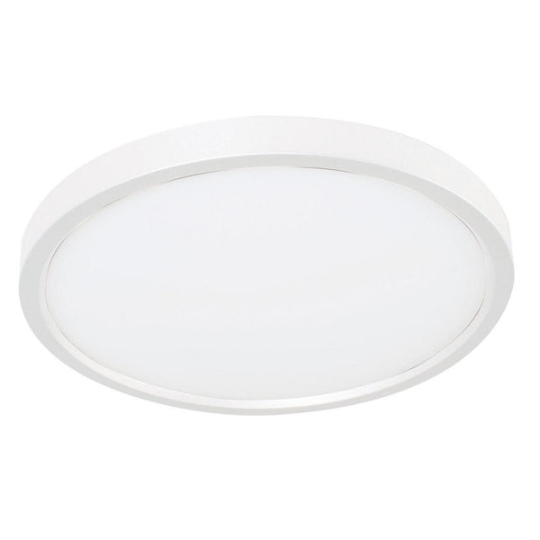 Edge Round Outdoor (Wet) Flush Mount Ceiling Light by AFX Lighting