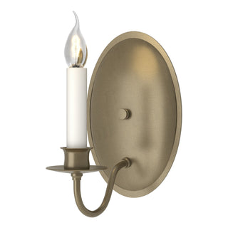 Buy soft-gold Simple Lines Sconce by Hubbardton Forge