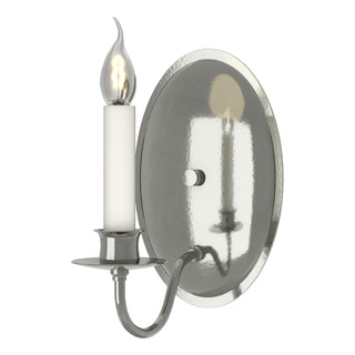 Buy sterling Simple Lines Sconce by Hubbardton Forge