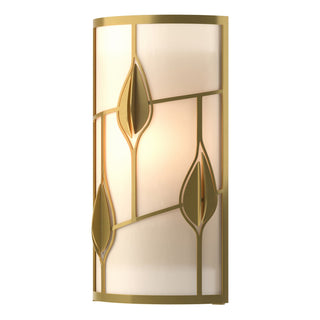 Buy modern-brass Alison&#39;s Leaves Sconce by Hubbardton Forge