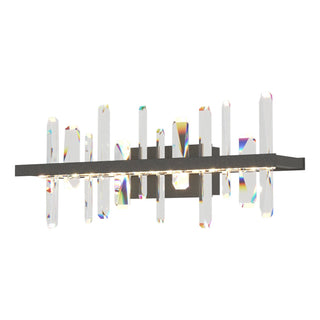 Buy natural-iron-and-clear-shade Solitude Sconce by Hubbardton Forge