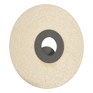 Buy natural-iron-with-21-clear-textured-glass-yw-glass-and-clear-textured-shade Orbit Sconce by Hubbardton Forge