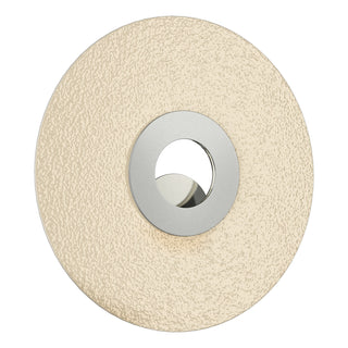 Buy sterling-with-21-clear-textured-glass-yw-glass-and-clear-textured-shade Orbit Sconce by Hubbardton Forge