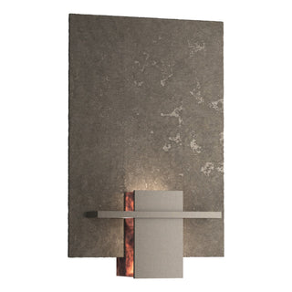 Buy dark-smoke-with-topaz-glass-zb-glass-and-amber-brown-shade Aperture Sconce by Hubbardton Forge