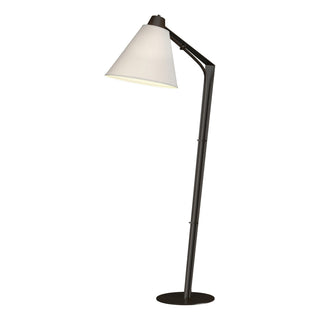 Buy oil-rubbed-bronze-with-natural-anna-shade-sf-glass-and-white-shade Reach Floor Lamp by Hubbardton Forge