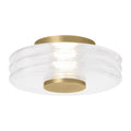 Laurel Outdoor (Damp) Flush Mount Ceiling Light by Visual Comfort Modern