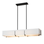 Exos Rectangular Pendant by Hubbardton Forge - Modern Brass, Natural Anna, Natural Anna [Hubbardton Forge-139640-SKT-MULT-86-SF4207-SF4602|MAIN]